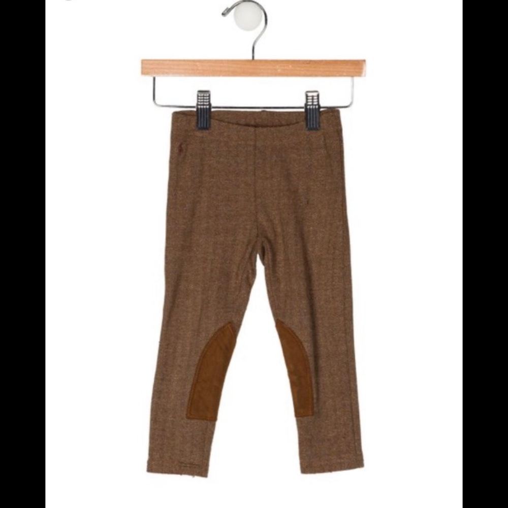 Girl’s Ralph Lauren herringbone leggings